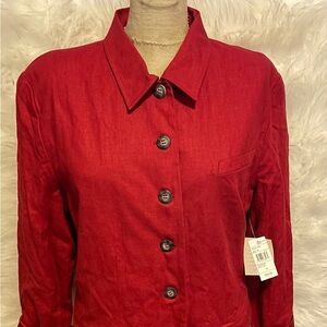 Sarah b studio brick red size 16